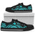 Papua New Guinea Low Top Canvas Shoes - Turquoise Tentacle Turtle - Polynesian Pride