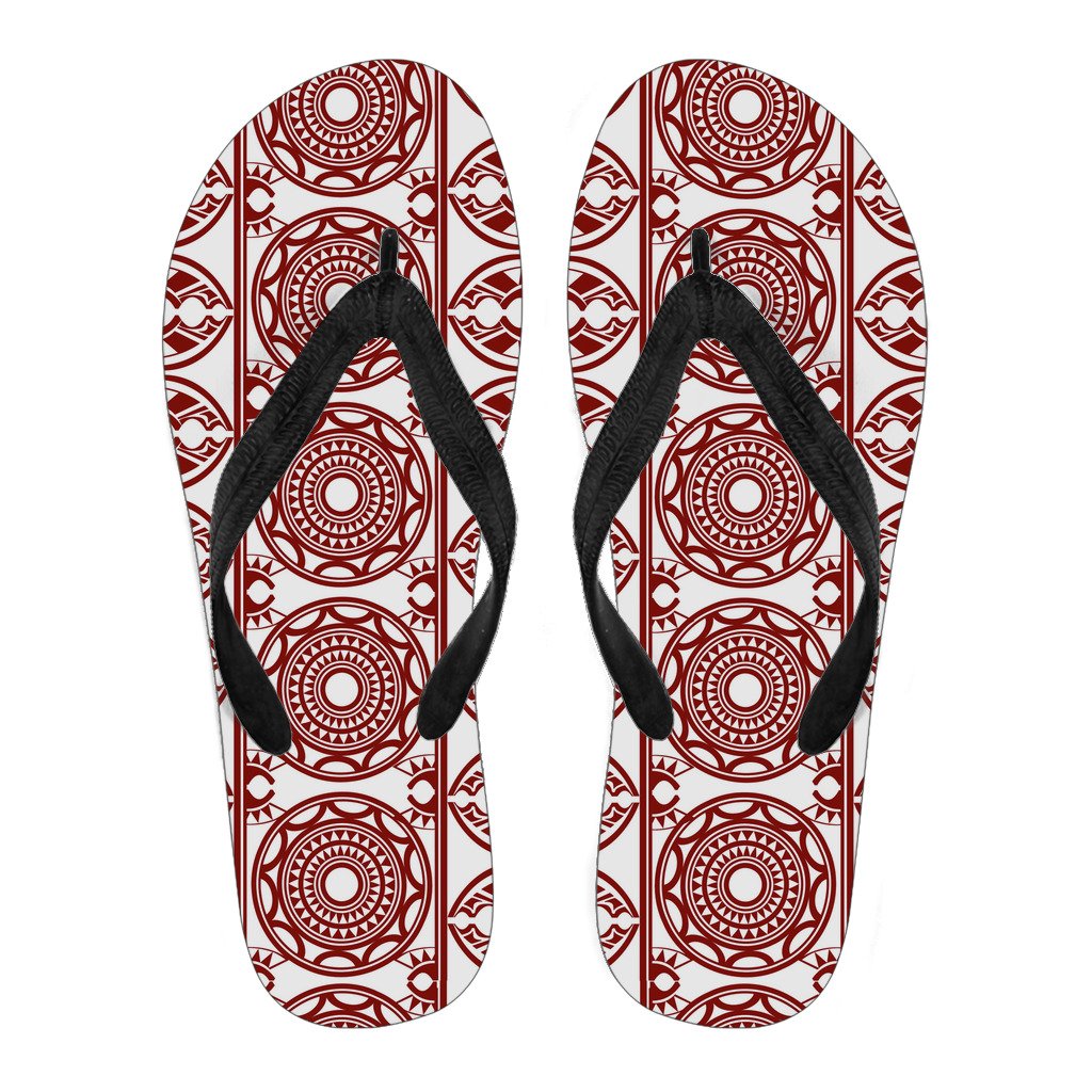 Polynesian 33 Flip Flops Women Black - Polynesian Pride