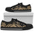 Vanuatu Low Top Canvas Shoes - Gold Tentacle Turtle - Polynesian Pride