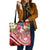 Polynesian Samoa Tote Bags - Summer Plumeria (Red) Tote Bag One Size Red - Polynesian Pride