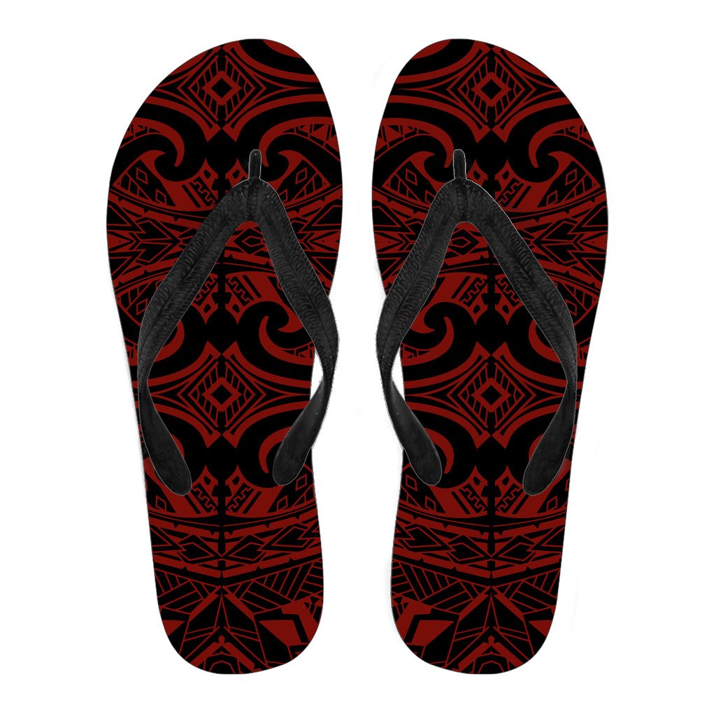 Polynesian 19 Flip Flops Men Black - Polynesian Pride