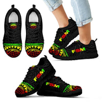Federated States of Micronesia Sneakers - FSM Seal Micronesian Reggae Style - Polynesian Pride