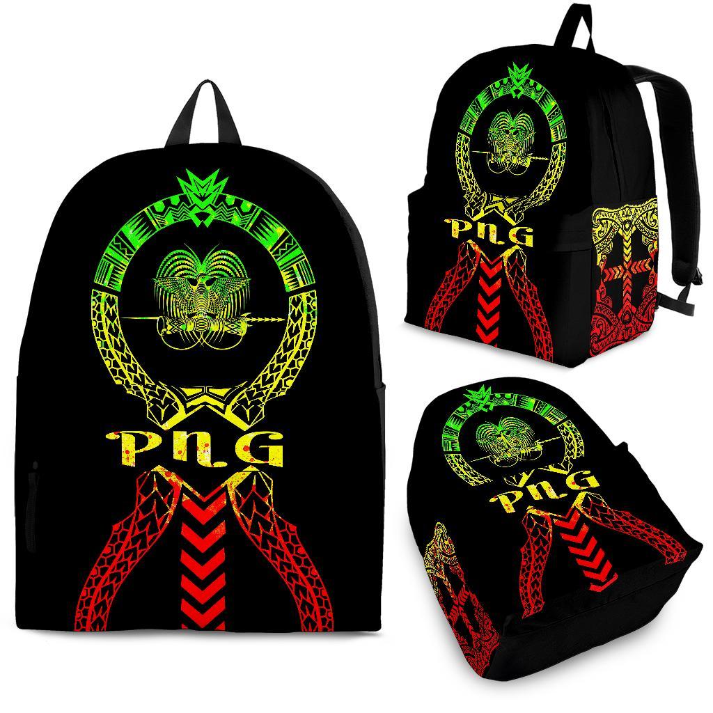 Papua New Guinea Backpack - Micronesian Tribal One Style Reggae - Polynesian Pride
