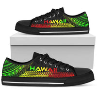 Hawaii Low Top Shoes - Polynesian Reggae Chief Version - Polynesian Pride