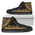 Niue High Top Shoes - Polynesian Gold Chief Version - Polynesian Pride