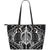 Polynesian Turtle Leather Tote Bag (White) A6 White - Polynesian Pride