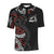 Maori Polo Shirt Rugby Unisex Black - Polynesian Pride