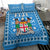 Fiji Bedding Set Pattern - Fijian Tapa Pattern Blue LT13 - Polynesian Pride