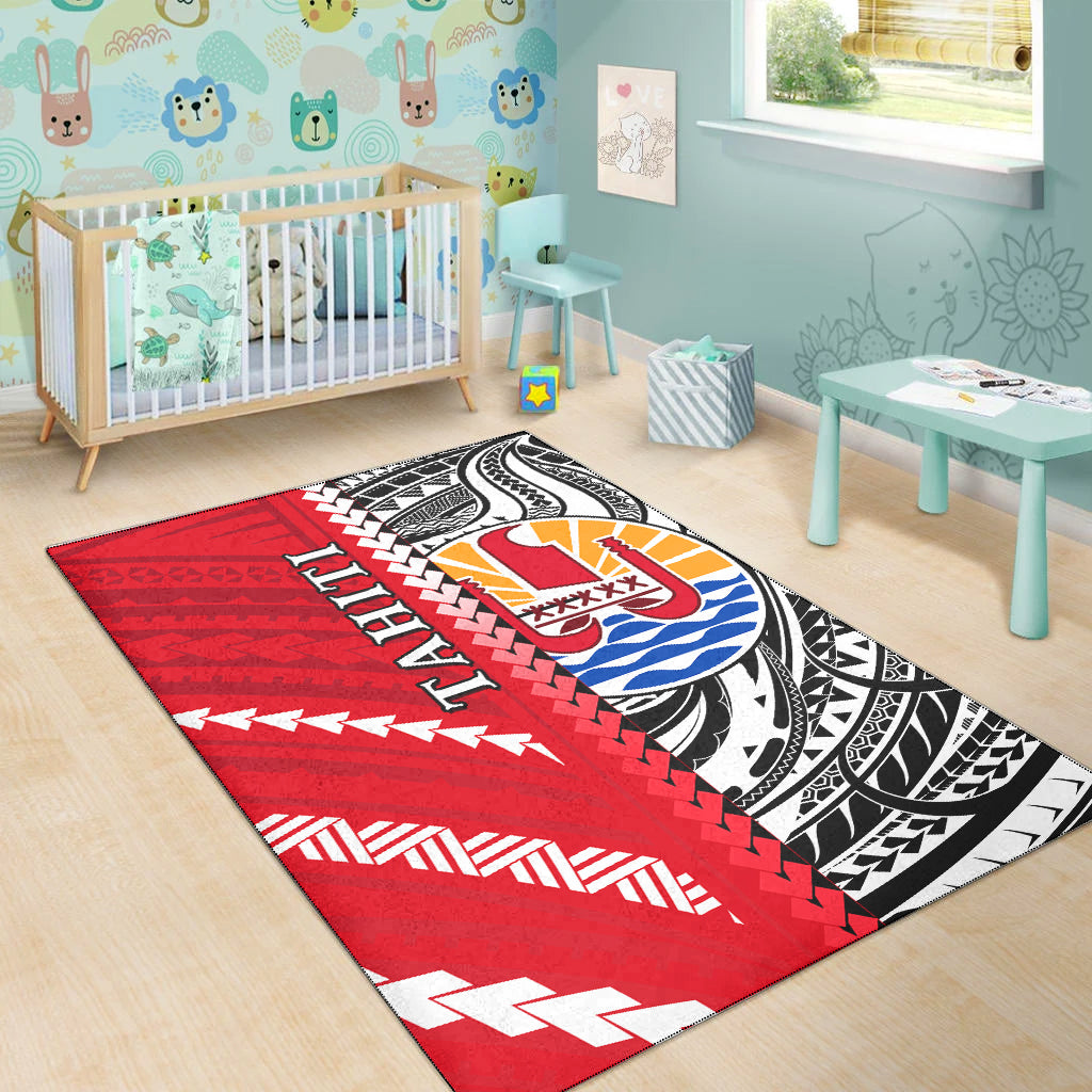 Tahiti Unique Area Rug Polynesia Pattern LT13 - Polynesian Pride
