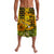 Hawaii Flowers Lavalava Gold Tribal Pattern Hawaiian LT13 Gold - Polynesian Pride LLC