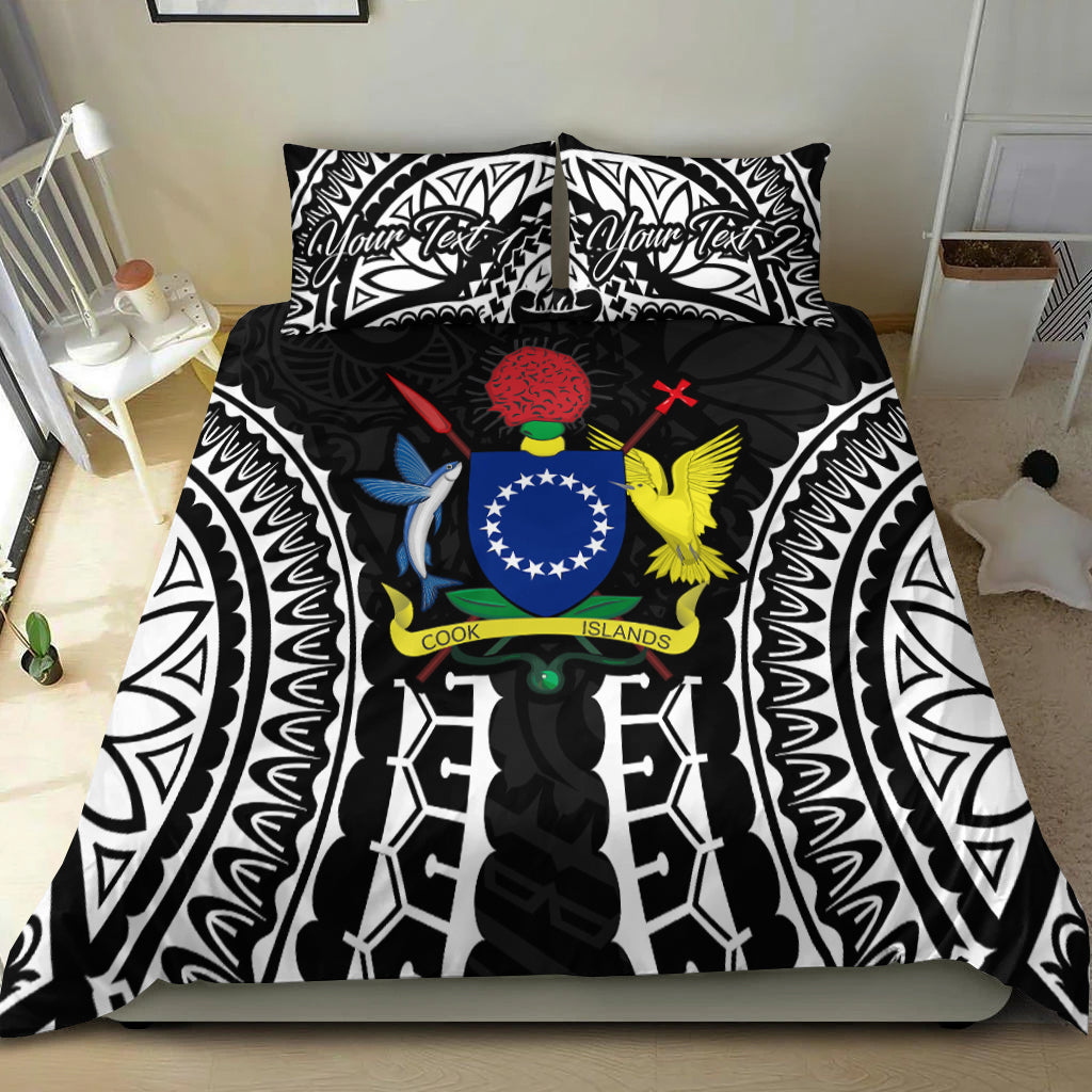(Custom Personalised) Cook Islands Bedding Set Polynesian Cultural The Best For You LT13 - Polynesian Pride
