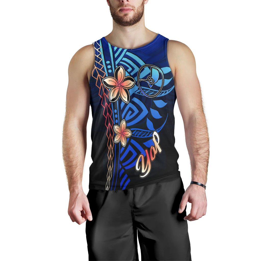 Yap Men's Tank Top - Vintage Tribal Mountain - Polynesian Pride
