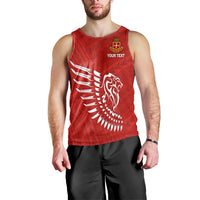 (Custom Personalised) Lion Kolisi Tonga Men Tank Top Atele LT13 - Polynesian Pride