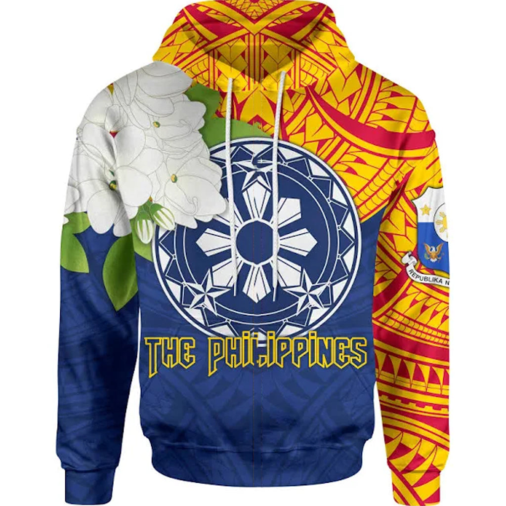 The Philippines Hoodie Filipino Sampaguita - Polynesian Pride