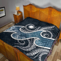 Nauru Polynesian Premium Quilt - Ocean Style - Polynesian Pride