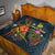 New Caledonia Polynesian Personalised Premium Quilt - Legend of New Caledonia (Blue) - Polynesian Pride