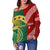 Australia and Tonga Off Shoulder Sweater Version Special LT13 - Polynesian Pride