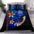 Vanuatu Bedding Set - Vintage Tribal Mountain Blue - Polynesian Pride