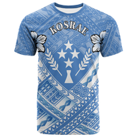 Kosrae Polynesian T Shirts Kosrae Flag Camisole Hibiscus Style Unisex Red - Polynesian Pride