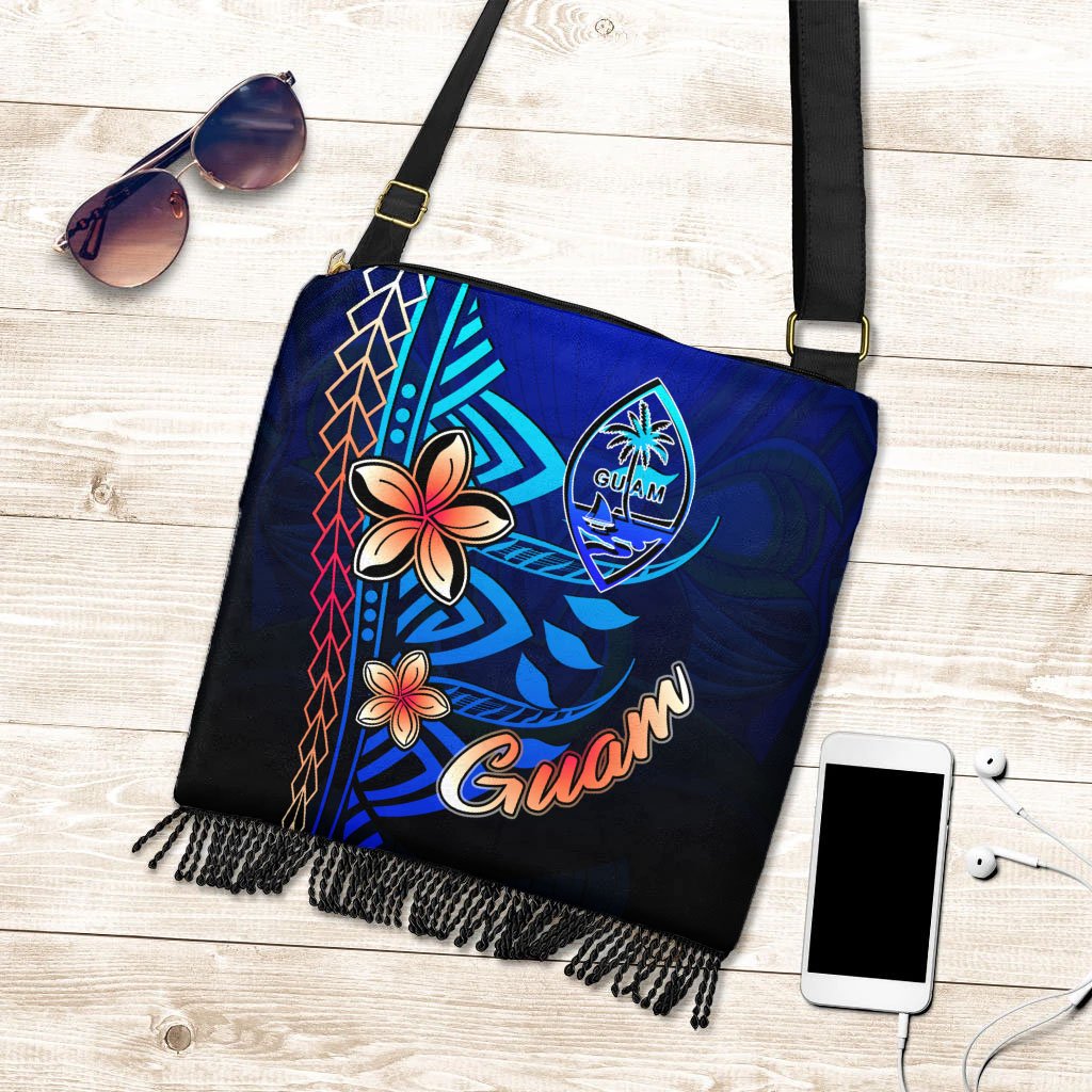 Guam Boho Bag - Vintage Tribal Mountain One Style One Size Blue - Polynesian Pride