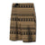 Hawaii Polynesian Tattoo Tribal Board Shorts Gold - Polynesian Pride
