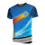 Papua New Guinea All Over Print T Shirt Bougainville Coat Of Arms Unisex Blue - Polynesian Pride