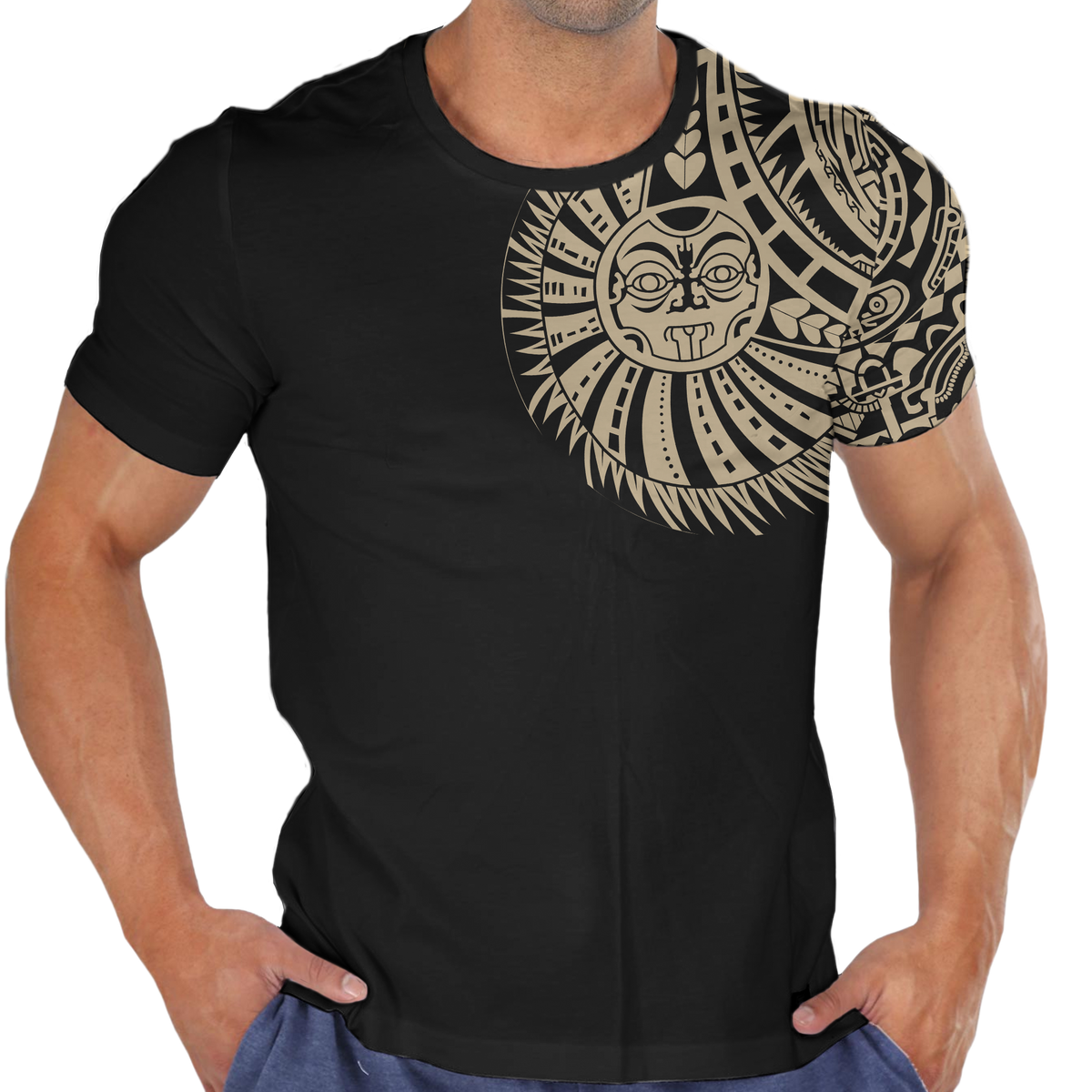 Polynesian Tribal Tattoo T Shirt - Polynesian Pride