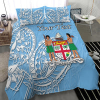 (Custom Personalised) Fiji Bedding Set - Plumeria Tribal - LT12 - Polynesian Pride