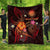 Marshall Islands Polynesian Personalised Premium Quilt - Legend of Marshall Islands (Red) - Polynesian Pride