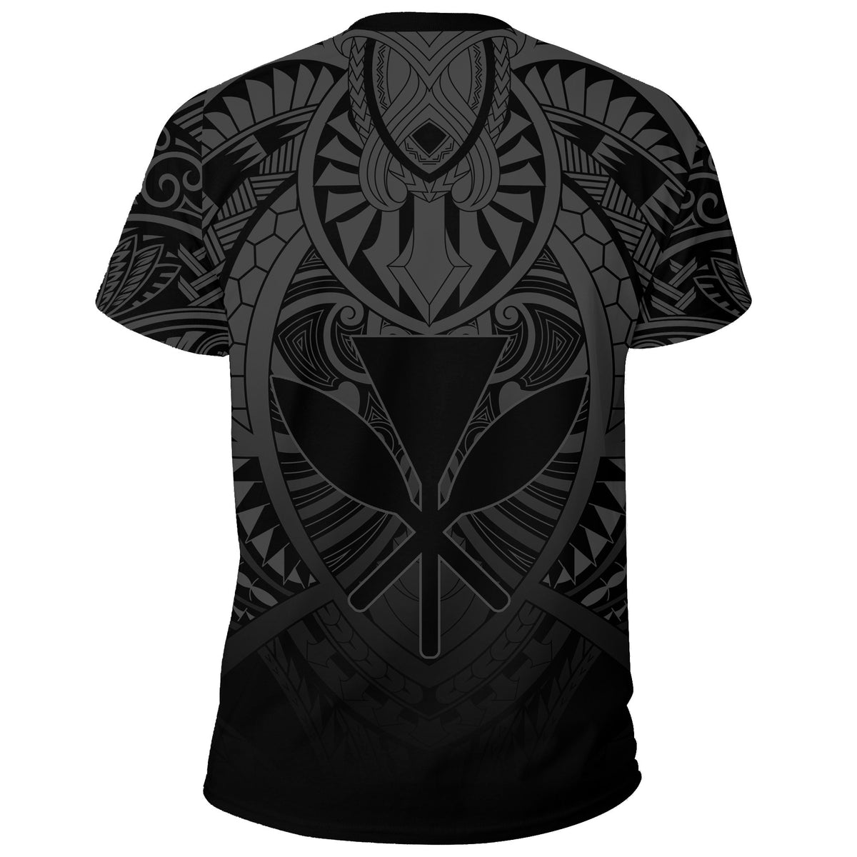 Hawaii Maka Polynesian Kanaka Maoli T Shirt Heaven Style Grey - Polynesian Pride