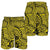 Polynesian Maori Lauhala Yellow Men's Short Yellow - Polynesian Pride