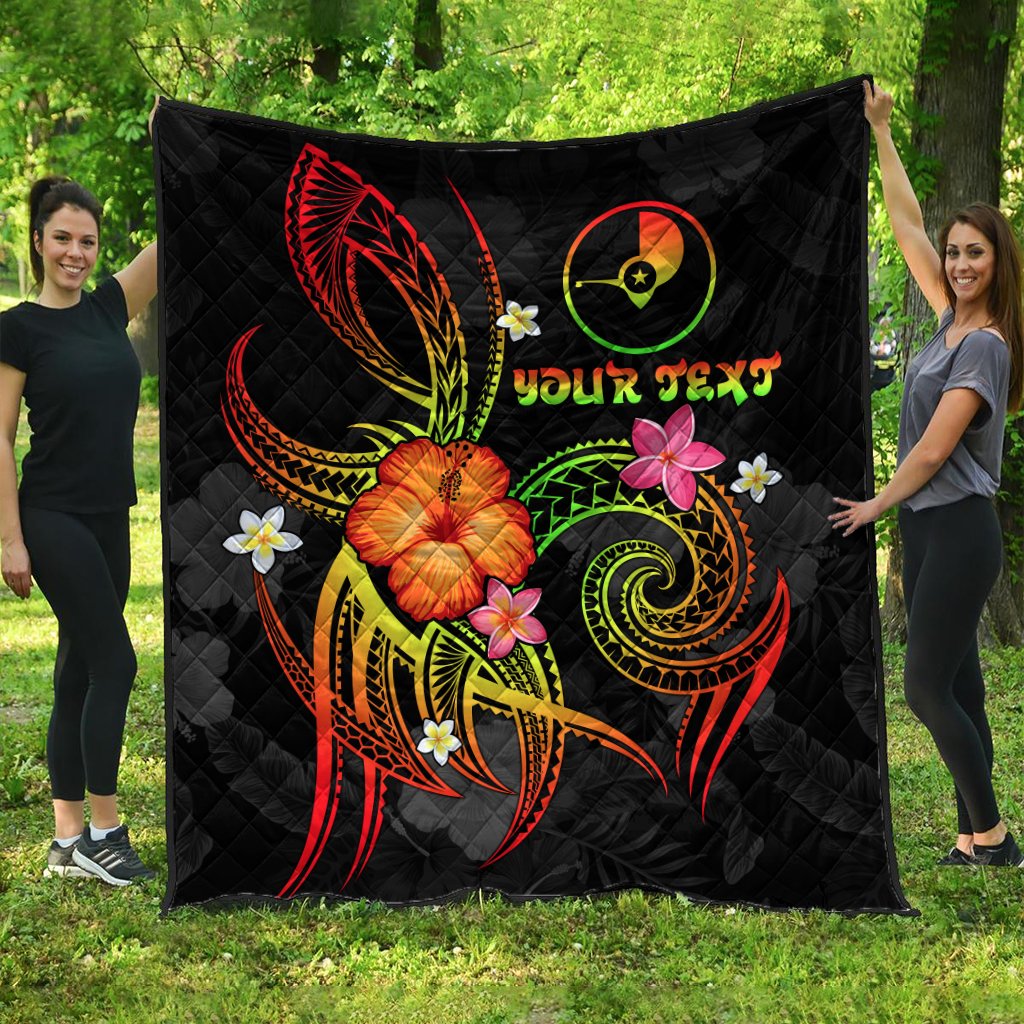 YAP Polynesian Personalised Premium Quilt - Legend of YAP (Reggae) - Polynesian Pride