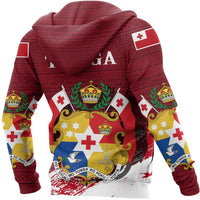 Tonga Hoodie Tonga Coat of Arms Pule Anga Fakatu Special - Polynesian Pride