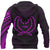Pohnpei Hoodie Pohnpei Flag Polynesian Tattoo Style Pink - Polynesian Pride