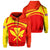 Kanaka Polynesian Mauna Kea Zipper Hoodie Eudora Style Unisex Red - Polynesian Pride