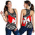 Wallis And Futuna Women Racerback Tank Fall In The Wave - Polynesian Pride