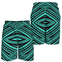 Polynesian Tatau Turquoise Men's Short Men's Shorts Turquoise - Polynesian Pride