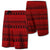 Hawaii Polynesian Tattoo Tribal Board Shorts Red Men Red - Polynesian Pride