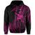 Polynesian Pride Hoodie Hawaii King Polynesian Hoodie Durk Style Pink - Polynesian Pride