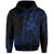 Polynesian Pride Hoodie Hawaii King Polynesian Hoodie Durk Style Blue - Polynesian Pride