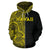 Polynesian Pride Hoodie Polynesian Madame Pele Kanaka Hawaii Zip Hoodie The Half Yellow - Polynesian Pride