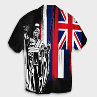 Polynesian Pride Shirt - Hawaiian - Hawaii King Flag Hawaiian Shirt - Polynesian Pride