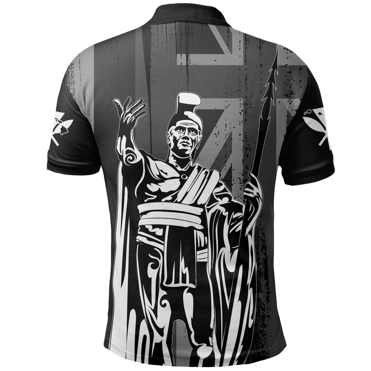 Polynesian Pride Shirt Hawaii King Flag Polo Shirt - Polynesian Pride