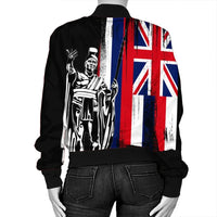 Polynesian Pride Jacket - Hawaii King Flag Bomber Jacket - Polynesian Pride