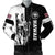 Polynesian Pride Jacket - Hawaii King Polynesian Bomber Jacket - Lawla Style White - Polynesian Pride