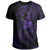 Polynesian Pride Tee Hawaii King Polynesian T shirt Durk Style Purple - Polynesian Pride