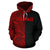 Polynesian Pride Hoodie Polynesian Madame Pele Kanaka Maoli Hawaii Hoodie The Half Red - Polynesian Pride