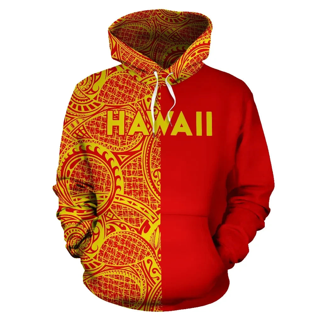 Polynesian Pride Hoodie Polynesian Madame Pele Kanaka Plumeria Hoodie The Half - Polynesian Pride