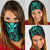 Polynesian Pride Bandana - Hawaii King Kanaka Kakau Bandana 3 - Pack - Turquoise - Polynesian Pride