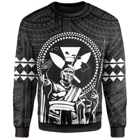 Polynesian Pride Shirt - Hawaii King Kanaka Kakau Sweat Shirt - Polynesian Pride